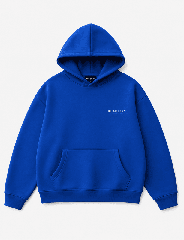 khamelyn custom hoodie front view - premium 300 GSM bulk manufacturing
