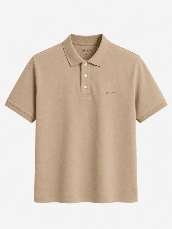khamelyn polo t-shirt front view - corporate uniform manufacturing